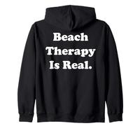 Beach Therapy Is Real Ocean Serenity Sweat à Capuche
