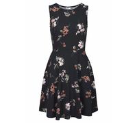 BEACH TIME Robe d’été olive / rosé / noir / blanc, Taille 44