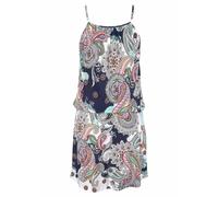 BEACH TIME Vêtement de plage bleu / jade / rose / blanc, Taille 36