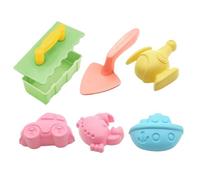 Beach Toys Sand Mold and Shovel Set, Snow Shovels for Interactive Beach Activities, Educational Games for Kids, Preschool Learning Activities, Perfect for Poolside, Summer, Backyard Party Supplies