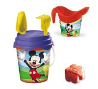 Beach Toys Seau Garni Ø 17 + Arrosoir Mickey