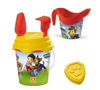 Beach Toys Seau Garni Ø 17 + Arrosoir Pat'patrouille