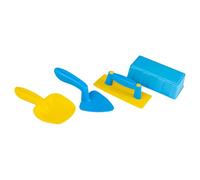 Beach Toys Set, Sand Building Kit, Snow Play Tools, Durabled Shovel Molds Creative Castle Design Colorful Set for Beach Trips, Backyard, Camping Fun, 7.68 inches