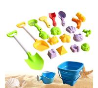 Beach Toys with Bucket - Kids Sand Set | ABS Shovel Molds Watering Can