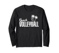 Beach Volleyball Beach Team Sport Joueur Manche Longue