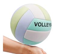 Beach Volleyball - PVC PU Rubber 20x20cm No.5 | Volleyball Imperméable À La Touche Douce | Boule Sportive Extérieure Intérieure Durable Pour Entraîner Des Jeux De Plage De Plage Jouer Et Des Activités