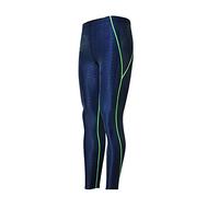 BEACHKINI Maillots de Bain pour Hommes et Femmes,Imperméable Unisexe Séchage Rapide Plongée Surf Pantalon d'athlétisme,Pantalon Long Ajustable,12 Bleu Vert,XL