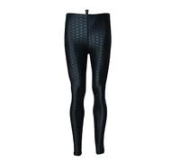 BEACHKINI Maillots de Bain pour Hommes et Femmes,Imperméable Unisexe Séchage Rapide Plongée Surf Pantalon d'athlétisme,Pantalon Long Ajustable,12 Noir,4XL