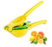 Beachpeppers Presse-agrumes - Presse-agrumes manuel et presse-citron vert - Double paniers de pressage pour un maximum de jus - Presse-citron robuste et de qualité alimentaire - Facile à nettoyer et
