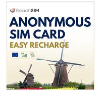BeachSIM Pays-Bas Carte SIM Anonyme Hollande Lebara
