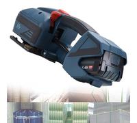 Beachtiful Appareil de Cerclage, Tendeur de Sangle électrique pour Sangles en Plastique (PE et PP), Batterie, Cercleuse électrique, pour Emballage, Stockage D'expédition