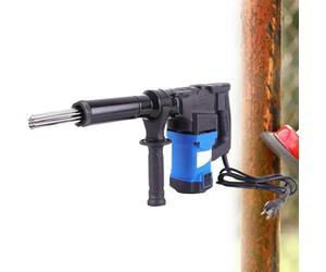 Beachtiful Dérouillage D'aiguille électrique 1100W,Détartreur à Aiguille Portatif,Machine de Nettoyage pour Enlever la Rouille,Nettoyeur de Scories de Soudage,pour la Métallurgie,Le Bateau,Le Pont