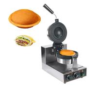 Beachtiful Gaufrier électrique, Machine à Sandwich, Crème Glacée, Brioche, Hamburger, Presse à Panini (Plaques Antiadhésives) pour Boulangeries, Restaurants