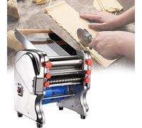 Beachtiful Machine à Pâtes électrique 550 W, Machine Commerciale à Presser Les Nouilles avec Couteau à Double Usage de 3 mm/9 mm pour Spaghetti, lasagnes et linguines (Largeur de la Pâte 20 cm)