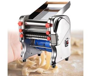 Beachtiful Machine à Rouleau de Pâte à Pizza électrique Commerciale de 20 cm, 550 W, Convient Automatiquement pour Les Nouilles, la Pizza, Le Pain et Les Pâtes.