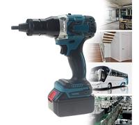 Beachtiful Outil à Riveter sans Fil avec M3/M4/M5/M6/M8/M10/M12, Kit D'écrou à Riveter électrique, Outil à Riveter, écrou à Riveter Aveugle Automatique, pour écrous à Riveter en Aluminium, Fer