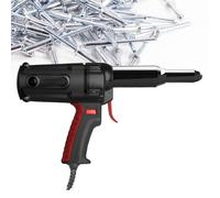Beachtiful Outil de Pistolet à Rivets Filaire, Kit Professionnel de Rivets Automatiques électriques 220 V 600 W, Compatible avec Les Rivets de 5/32"(4 mm) à 1/4"(6,4 mm)