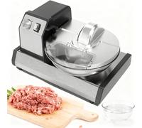 Beachtiful Robot culinaire et Hachoir à légumes, 1500 TR/Min, en Acier Inoxydable de qualité Alimentaire, avec Lame en S et minuterie de 0 à 15 Minutes pour hacher légumes, Fruits, céréales et Noix.