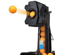 Beachtiful Robot de Tennis de Table 50 W Robots de Ping-Pong Machine à Balles Automatique avec de Nombreuses Balles de Rotation Différentes pour l'entraînement, Club de Jeux Sportifs