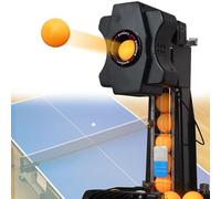 Beachtiful Robot de Tennis de Table avec Filet, Machine à Balles de Ping Pong, avec 100 Balles de Tennis de Table, Entraînement Intelligent pour Tous Les Niveaux