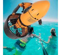 Beachtiful Scooter de Mer sous-Marin, Propulseur d'eau à Double Vitesse, Haute Sécurité, Peut être Utilisé dans 30 Mètres d'eau,2battery-500W
