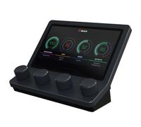 BEACN Contrôleur audio USB-C Windows Mix – écran couleur 5 pouces, 4 encodeurs poussoirs – Noir