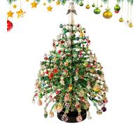 Bead Christmas Tree Making Kit, DIY Holiday Craft Set for Kids and Adults