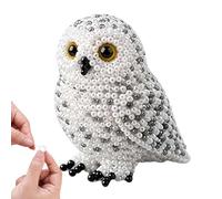 Bead Kit, 3D DIY Bird Beading Kit, Funny Handmade Bead Animal Making Kits for for Home Desk Shelf Decor