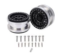 Bead Lock Wheel Hub for Axial SCX6 AXI05000 | CNC Aluminum Alloy Wheels for 1/6 RC Rock Crawler/Off - Road Truck | High Abrasion Resilience & No Glue Installation