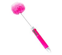 Beadable Stylo à bille multicolore rétractable 4 couleurs en 1 pour écrire, noter, marquer, faire à la main