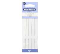 Beadalon 5 Aiguilles à chas Pliable Medium Lot de 4