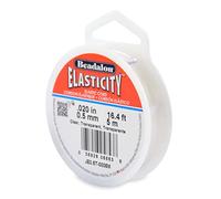 Beadalon Cordon élastique en caoutchouc 0,5 mm – 5 m