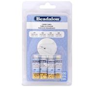 Beadalon Crimp Tube Variety Pack #1-4 Gold Plated, 600-Piece by Artistic Wire