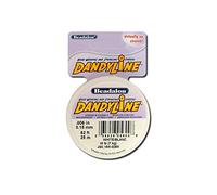 Beadalon Dandyline 0.15mm White 25M