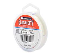 Beadalon Fil élastique Elastcity transparent 0,5 mm x 25 m