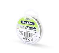 Beadalon Wire 7 Strand Bright 9.2M 0.31mm