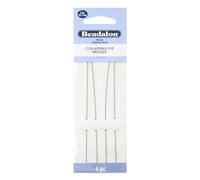 Beadalon Lot de 4 Aiguilles à chas Pliables de 12,7 cm