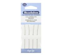 Beadalon Lot de 4 Aiguilles à chas Pliables de 6,3 cm