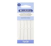 Beadalon Lot de 4 Aiguilles à chas Pliables de Taille Moyenne 6,3 cm