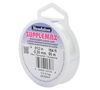 Beadalon SuppleMax Illusion Cordon de perlage 0,30 mm Transparent Monofilament 50 m