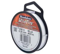Beadalon Fil de corde Wildfire transparent .008" (0,20 mm) 50 yds – 162-U008