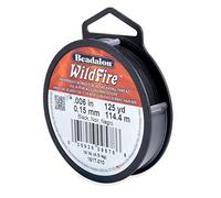 Beadalon Wildfire Fil à Perles Noir 15,2 cm 125 m