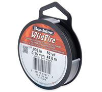 Beadalon Fil de cordage Wildfire Noir 15,2 cm x 15,2 m