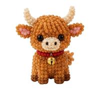 Beaded Animal Kit - Cute 3D DIY Crafting, Smmooth Handmade Jewelry Making Sets, Ensurre Creative ABS Plasstic Pieces, Engaging Artistic Projects Supplies - For Adults Teens Homes Bookshelves