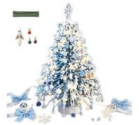 Beaded Christmas Tree Kit - ABS 20cm 7.87in Crystal Bead Craft Set | DIY Holiday Tree Making | Christmas Tree Making Kit | Creative Ornament Craft For Kids Adults Home Party Decoration