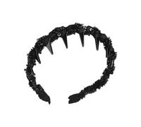 Beaded Headbands, Fashion Hairband Accessory, Decorative Hair Hoop, Elegant Stylish Design, Comfortable Everyday Fit, Ideal for Girls Brides Ladies Students Party Wedding Use