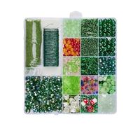 Beaded Plant Kit - DIY Beaded Plant Set | Permanent Plànt Kit | Colorful DIY Beading Set, Resin Beads For Plànt Making, Jewelry Crafts, Natural Color Beads, Suitable For Making Jewelry