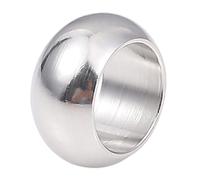 Beadia Perles d'espaceur en acier inoxydable 6x2 mm Rondelle Bouchons de charme l che Perles pour bijoux de bricolage fabriquant 100 pc avec un t