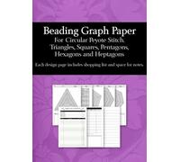 Beading Graph Paper: For Circular Peyote Stitch (Graph Papers For Beading)