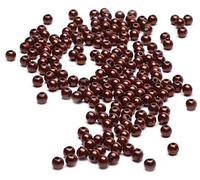 Beads Unlimited Miracle 10 mm Perle Ronde en Plastique, Lot de 200-Ambre